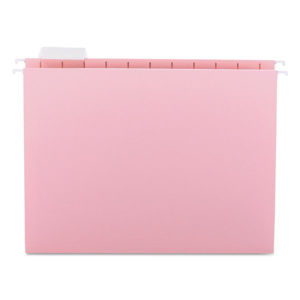 Smead Hanging File Folder, Pink, PK25 64066